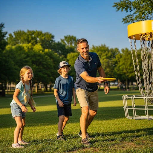 Disc Golf With Dad For Father's Day - DiscIn