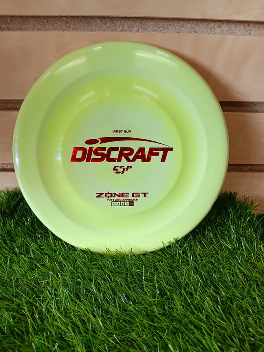 Discraft ESP Zone GT First Run - DiscIn